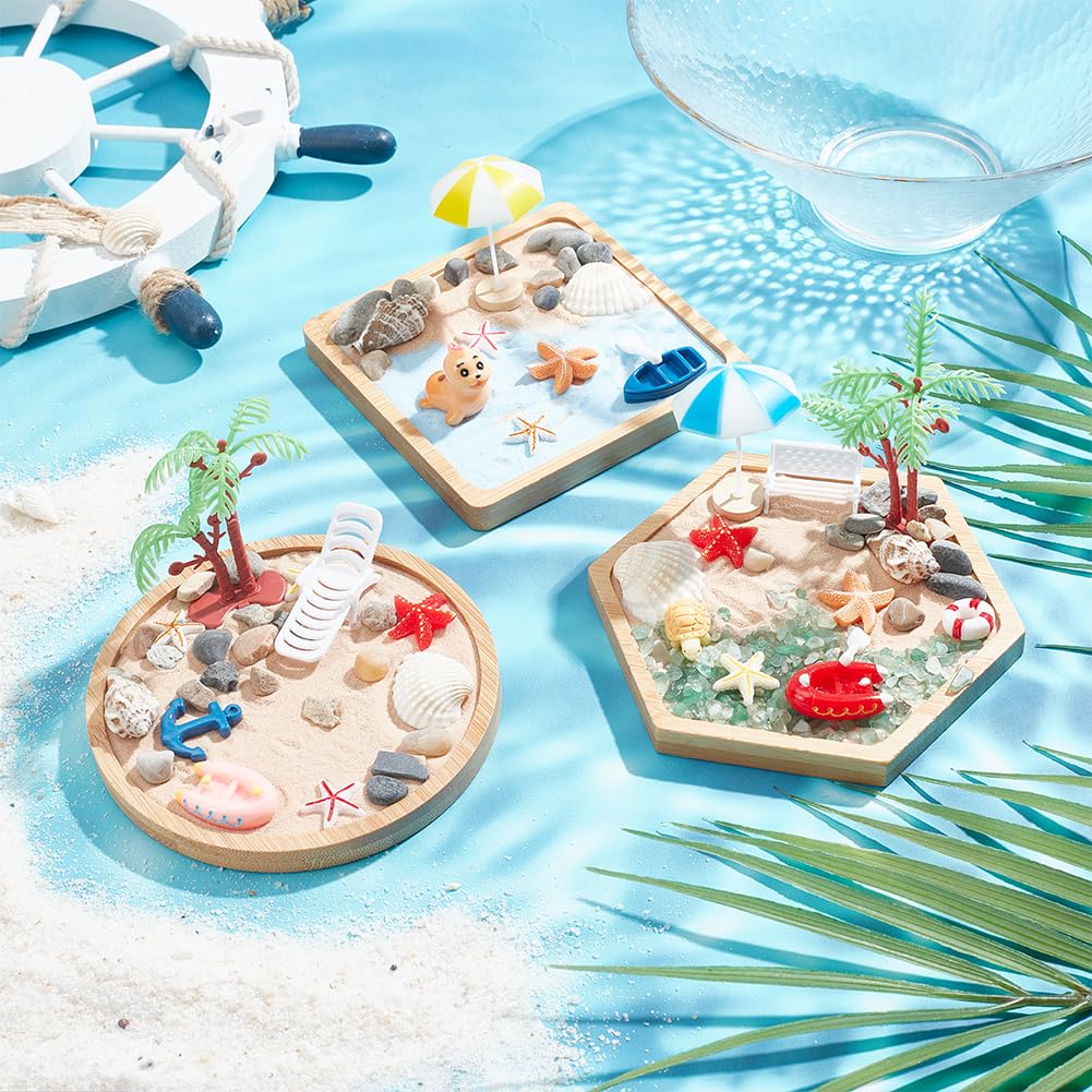 Amazon.com: WEBEEDY 3 Sets Miniature Beach Zen Garden Kit Sand